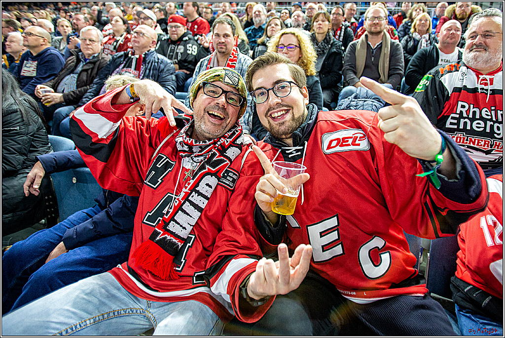 DEL;  Koelner Haie - Duesseldorfer e.G.; Koeln, 03.01.2020
